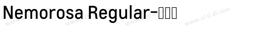Nemorosa Regular字体转换